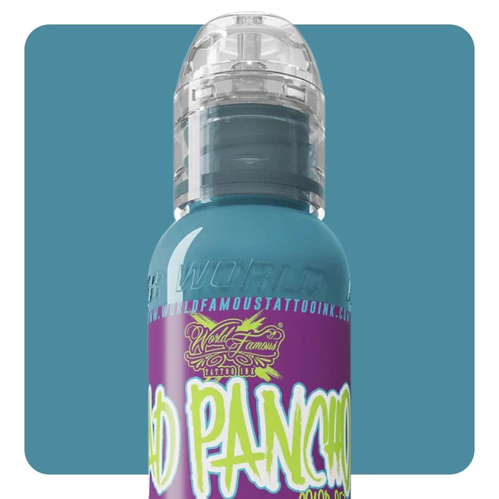 World Famous Tattoo Ink - Pancho Light Blue