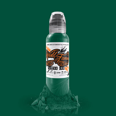 World Famous Tattoo Ink - Pancho Deep Green