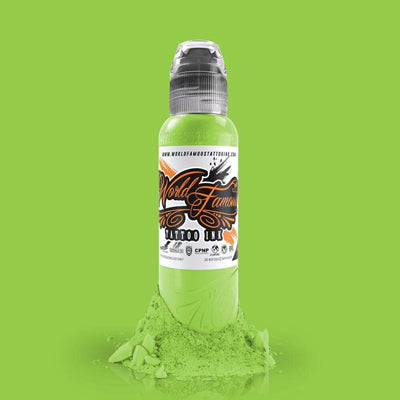 World Famous Tattoo Ink - Pancho Light Green