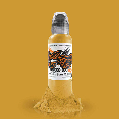 World Famous Tattoo Ink - Pancho Light Yellow