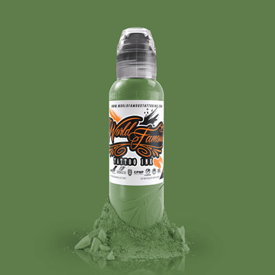 World Famous Tattoo Ink - Pancho Medium Green
