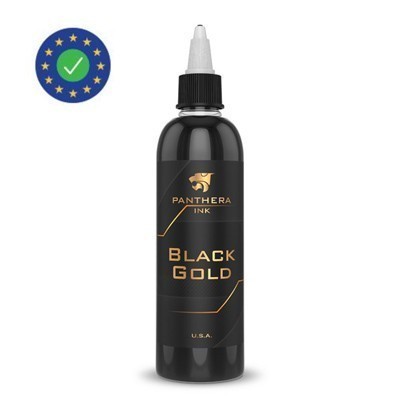 Panthera Black Gold Tattoo Ink - 5oz Bottle