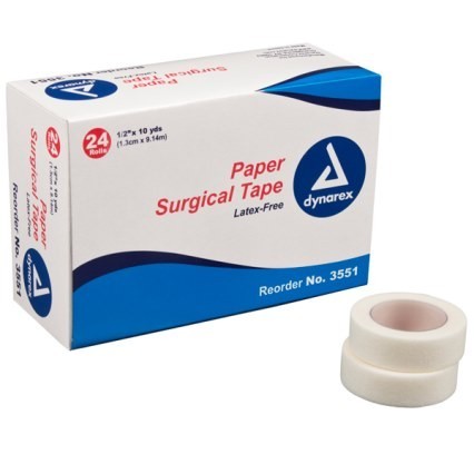 Box of Paper Surgical Tape by Dynarex