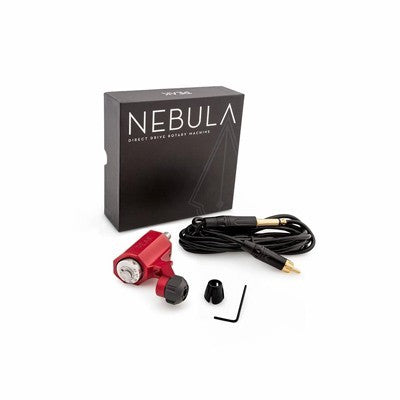 Peak Nebula Direct Drive Rotary Tattoo Machine in Red