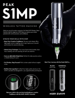 Peak S1-MP Wireless Tattoo Machine