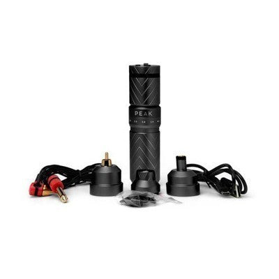 Peak Solice Pro - Adjustable Stroke Wireless Pen Tattoo Machine - Black
