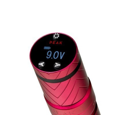 Peak Solice Pro - Adjustable Stroke Wireless Pen Tattoo Machine - Red
