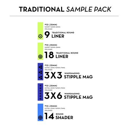 Peak Stellar Needle Cartridges - Sample Pack