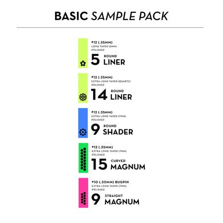 Peak Stellar Needle Cartridges - Sample Pack