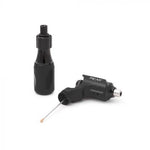 Peak Tanza Rotary Tattoo Machine and Axi Grip Set in Black