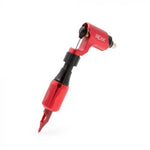 Peak Tanza Rotary Tattoo Machine and Axi Grip Set in Red
