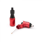Peak Tanza Rotary Tattoo Machine and Axi Grip Set in Red