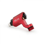 Peak Tanza Rotary Tattoo Machine and Axi Grip Set in Red