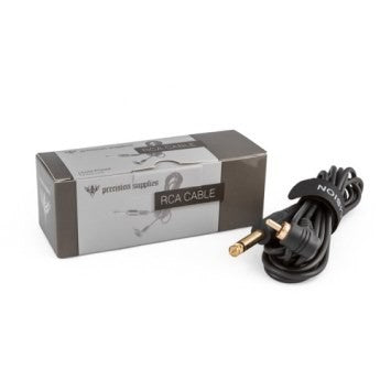 Precision 8’ Long Right Angle Gold-Plated RCA Cable