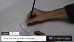 Precision Transparency Sheets 8.5” x 11” – 100 Sheets