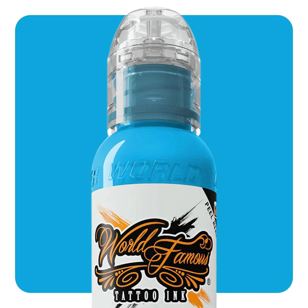 World Famous Tattoo Ink - Rainbow Blue