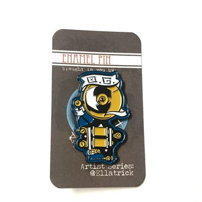 Razorblade Artist Series Pins - Full Color Enamel O.G. Doorbell