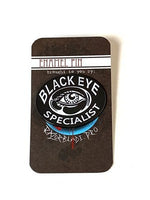 Razorblade Enamel Pin - Black Eye Specialist