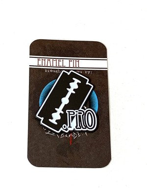 Razorblade Enamel Pin - Razorblade Pro Logo