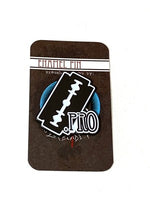 Razorblade Enamel Pin - Razorblade Pro Logo
