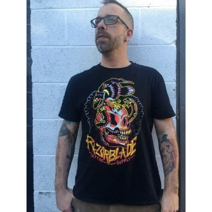 Razorblade Tattoo Supply Original Design by Rick Toms