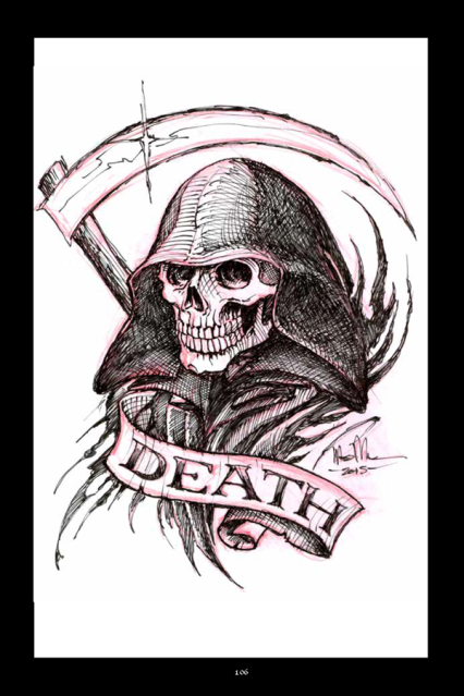 "Reapers" - Book of Reaper Sketches and Outlines