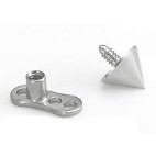 Replacement Cone for 14g - 12g  Internally Threaded Jewelry