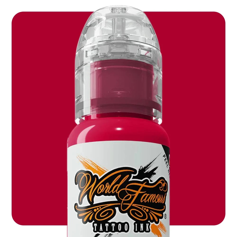World Famous Tattoo Ink - Rose Red