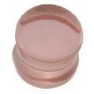 Rose Murano Glass Saddle Flared Plug