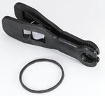 Round Plastic Forester Sterile Forceps