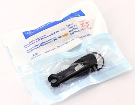 Round Plastic Forester Sterile Forceps