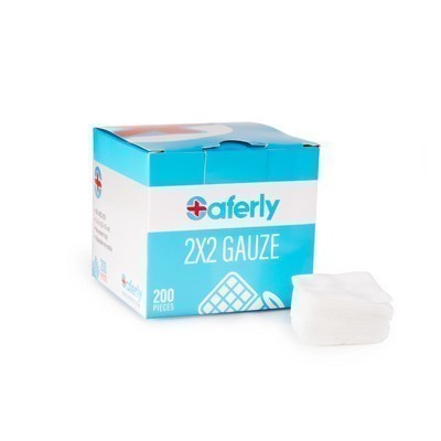Saferly 2" x 2" Gauze - 200 Per Box