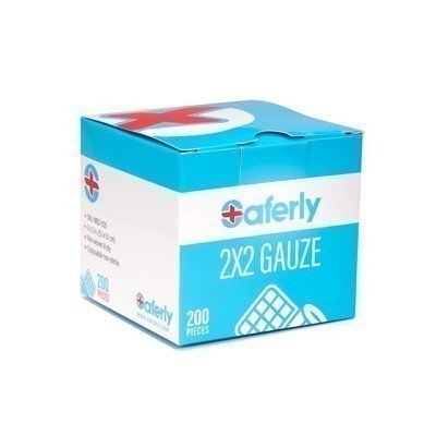 Saferly 2" x 2" Gauze - 200 Per Box
