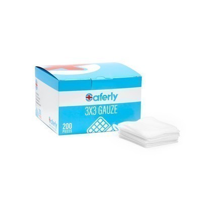 Saferly 3" x 3" Gauze - 200 Per Box