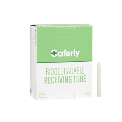 Saferly Biodegradable Receiving Tubes - Box of 50