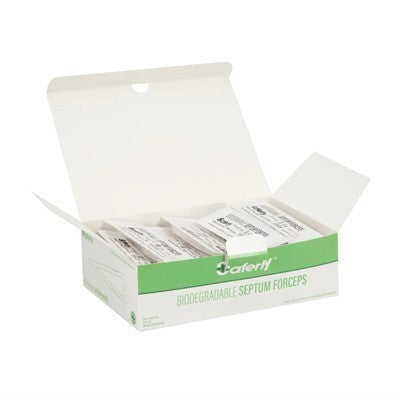 Saferly Biodegradable Septum Forceps - Box of 25