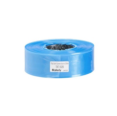 Saferly Clip Cord Covers on a Roll with Dispenser