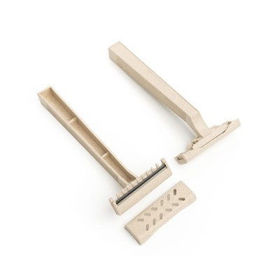 Saferly Stainless Steel Biodegradable Skin Prep Razors  - Box of 100