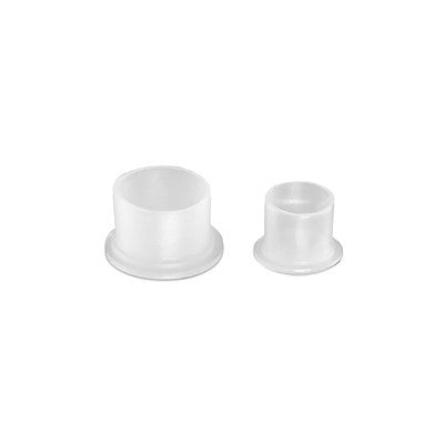 Saferly Top Hat Style Ink Caps - Stable Flat Bottom - 500 Count