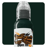 World Famous Tattoo Ink - Sarah Millers Valhalla Portrait - Midgard Green