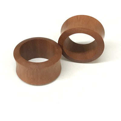 Sawo Wood Double Flared Tunnels