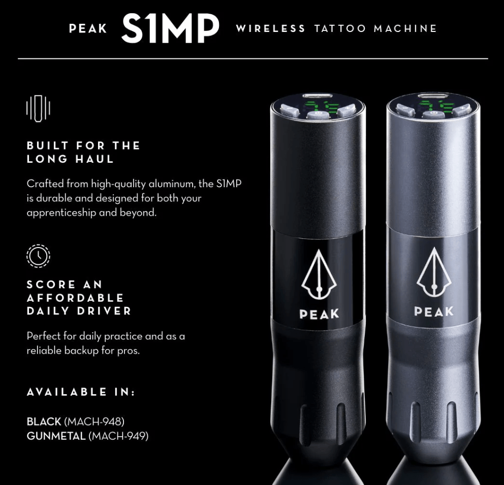 Peak S1-MP Wireless Tattoo Machine