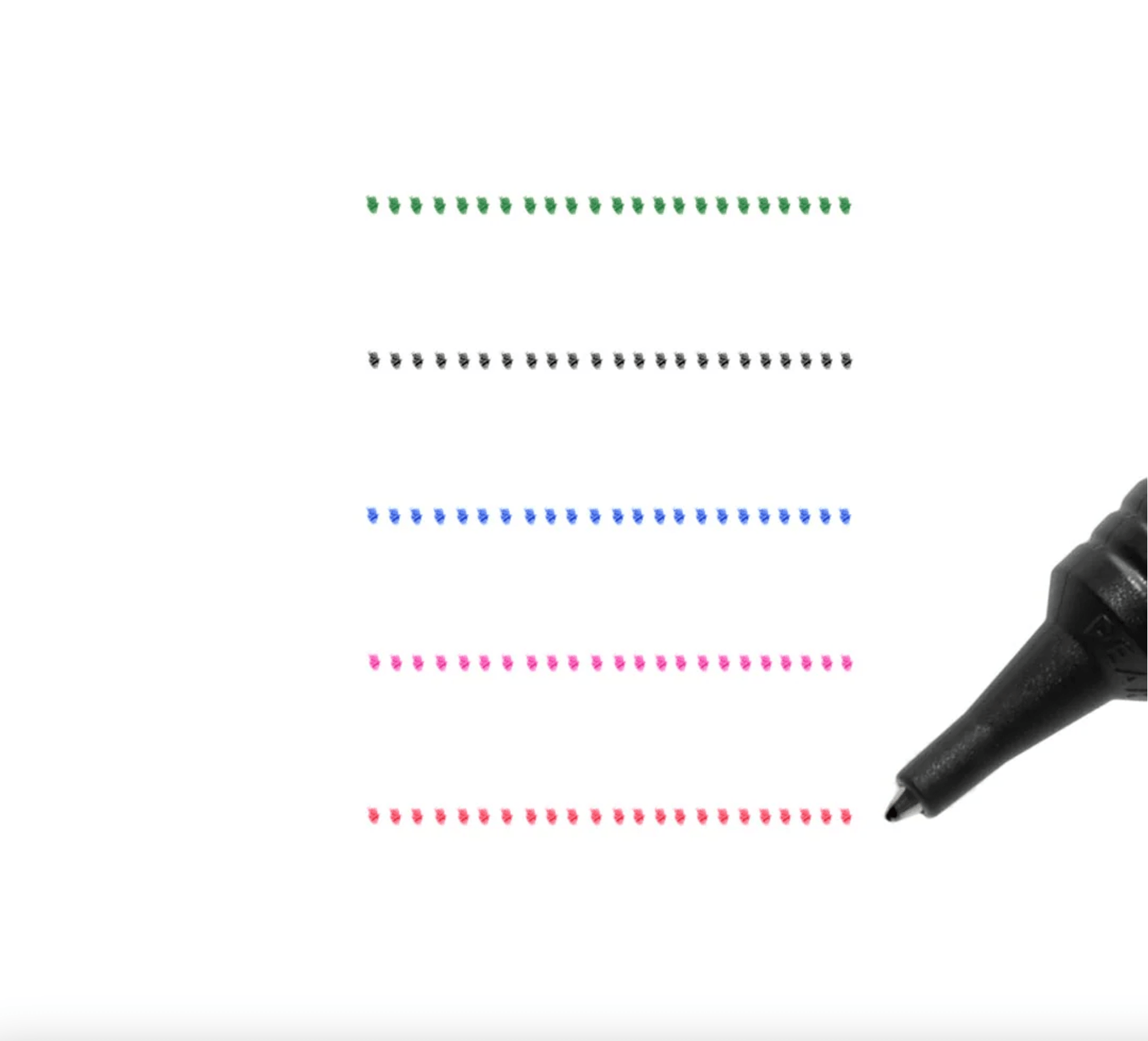 Peak Dotwork Ballpoint Pen Drawing Cartridges — Pick Color — Box of 20 - all colors