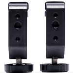 Art Noir Clamp Set for Tattoo Towel Wall Dispenser — Set of 2