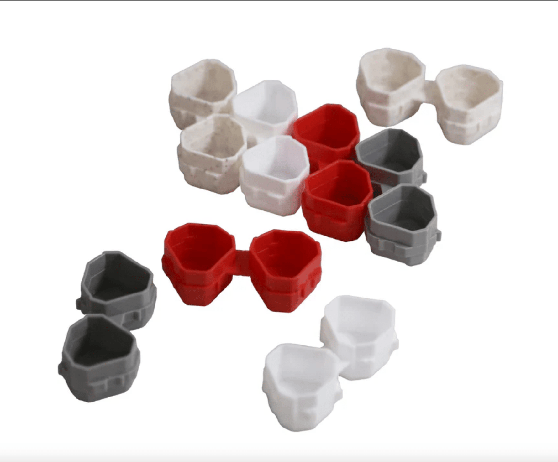 Mega Caps by Hive Caps™ — Bag of 50 Pieces (100 Caps) — Pick Color