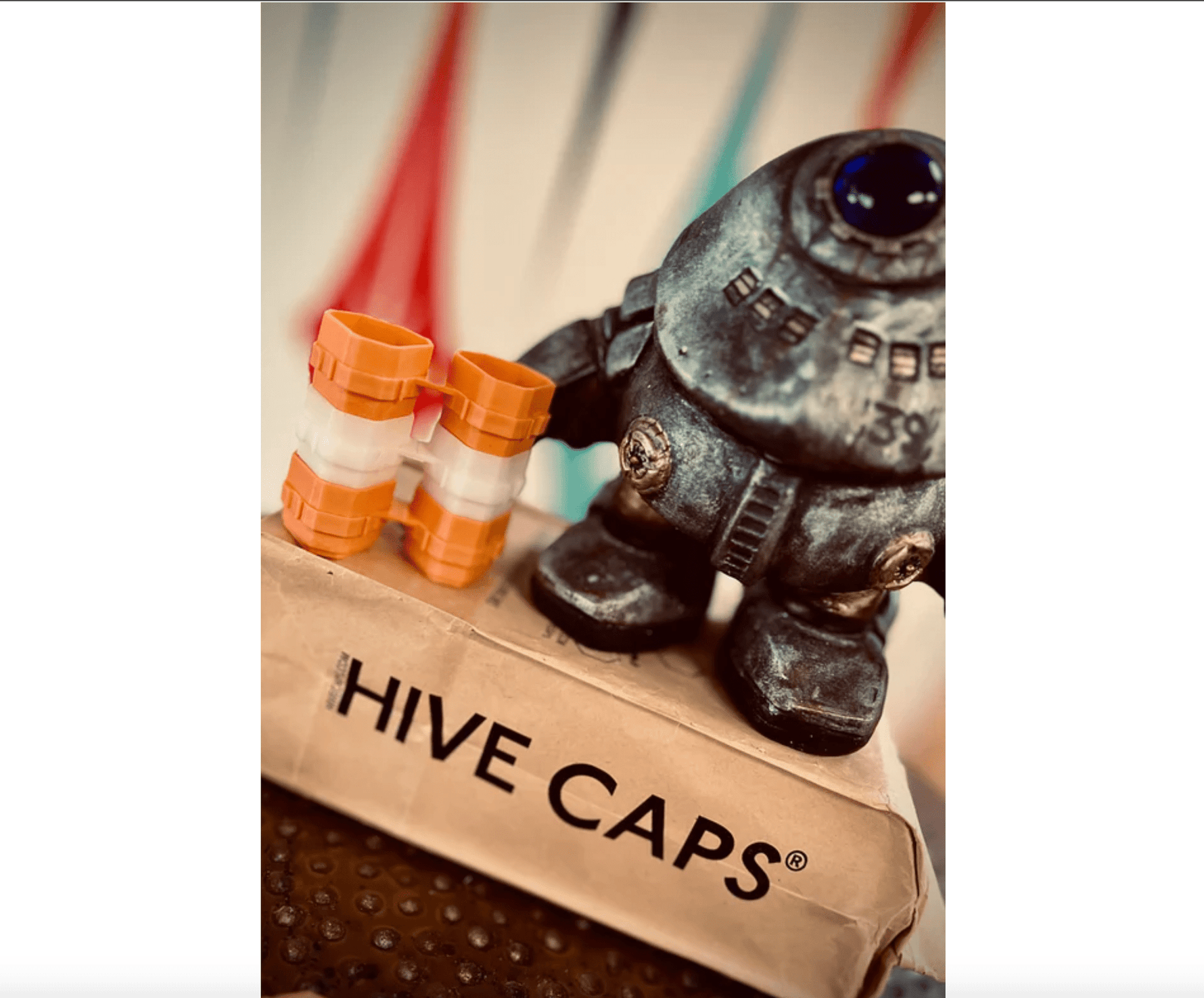 Mega Caps by Hive Caps™ — Bag of 50 Pieces (100 Caps) — Pick Color