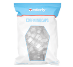 Saferly Coffin Ink Caps — #25 — Bag of 200 — Pick Color