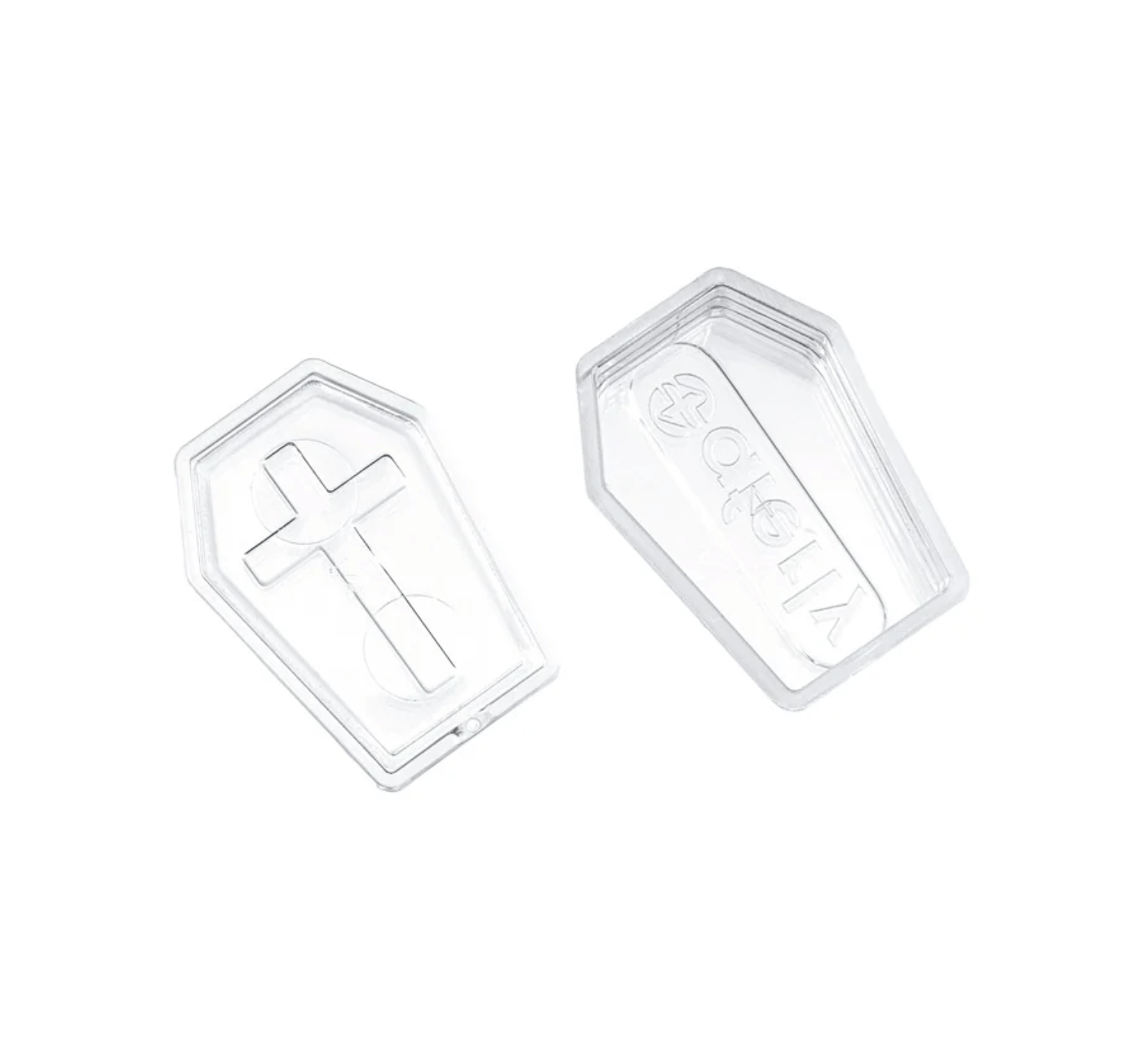 Saferly Coffin Ink Cap Lids — #25 — Bag of 200 — Pick Color