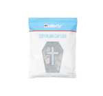Saferly Coffin Ink Cap Lids — #25 — Bag of 200 — Pick Color