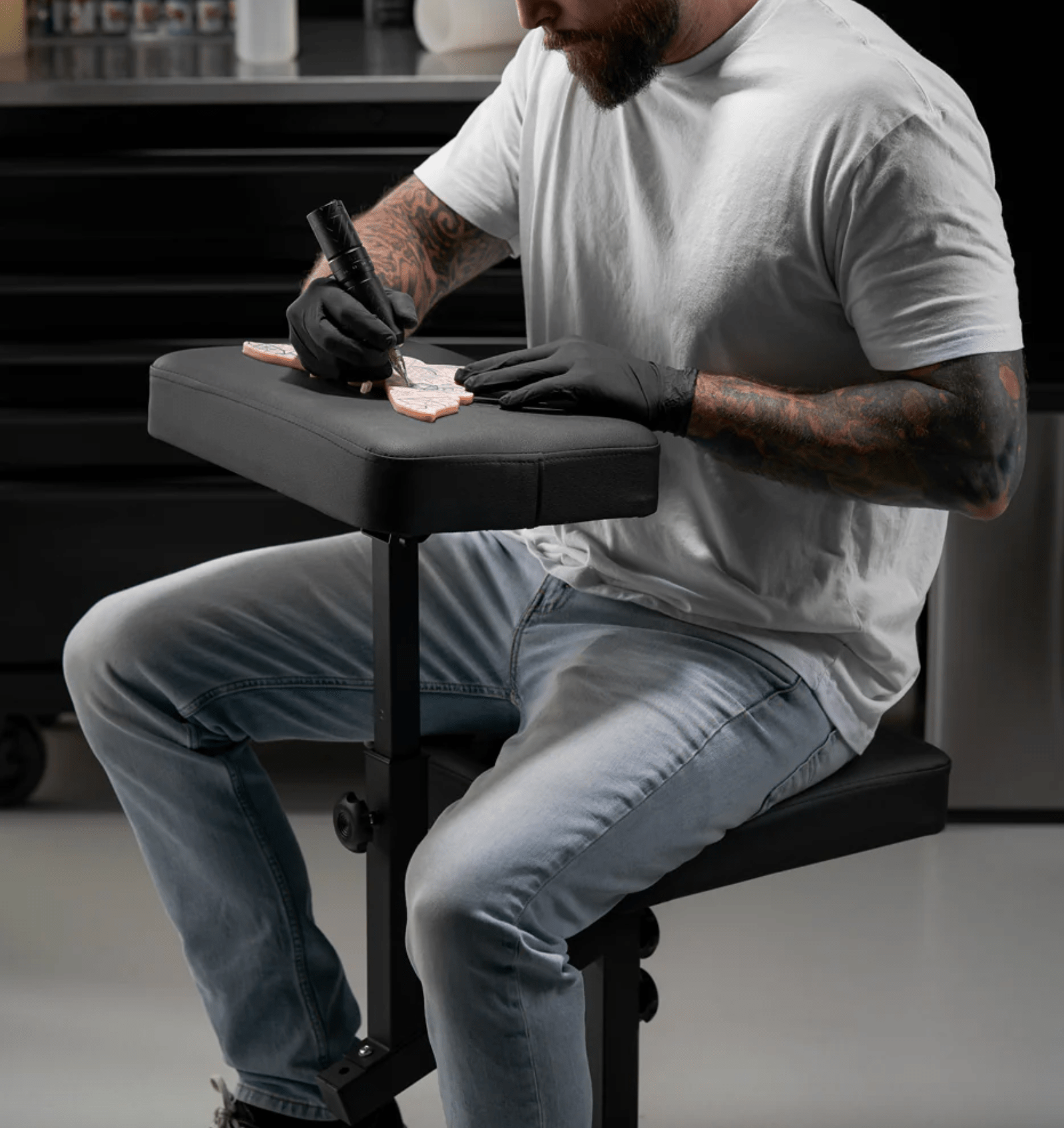 Fellowship Multi-Use Client Chair with Arm Rest
